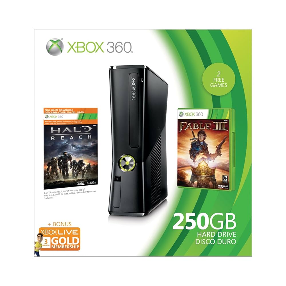 Amazon.com: Xbox 360 250GB Holiday Value Bundle (OLD MODEL